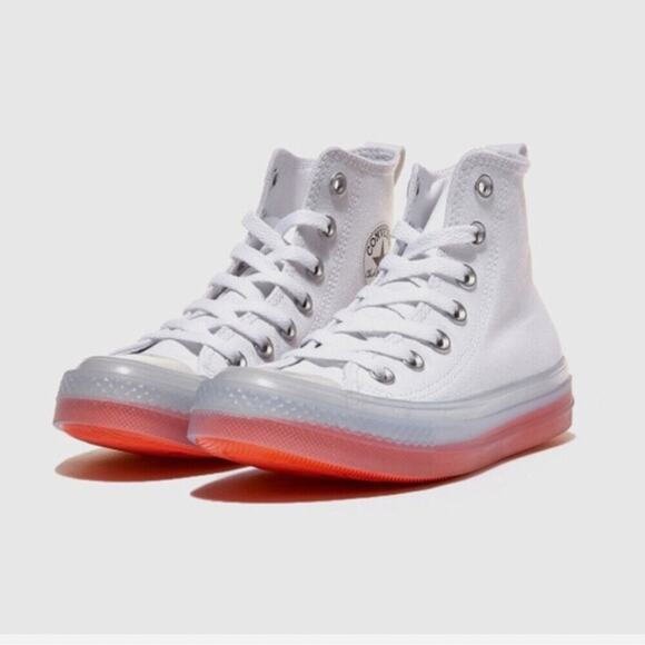 Converse Chuck Taylor Shoes Sneakers Unisex All Star CX Hi White Wild Mango NIB - Picture 15 of 15
